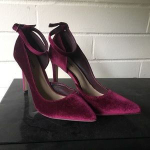 Burgundy Heels